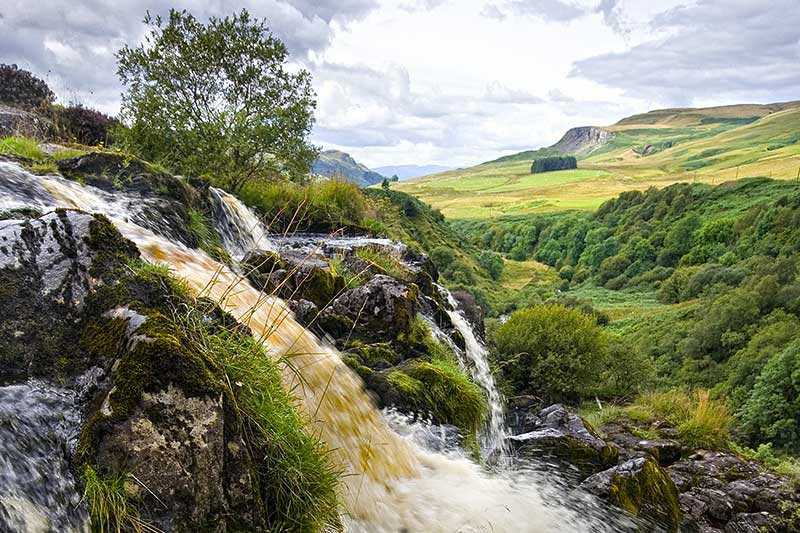 Loup of Fintry Waterfall